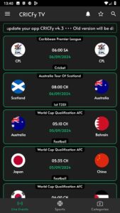 Cricfy TV 5.9 APK Download Latest v5.9 3